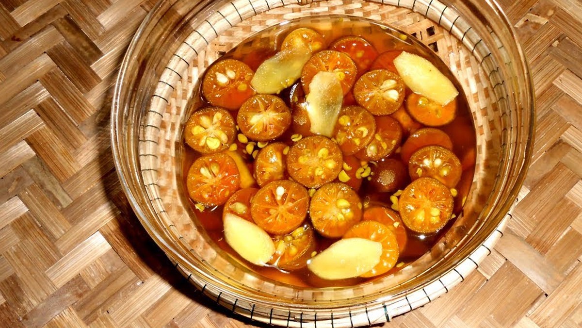 Tắc chưng mật ong