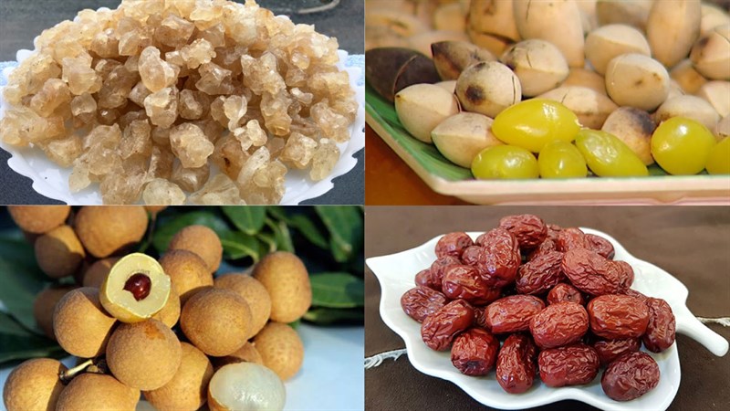 Nguyên liệu món ăn chè mủ trôm