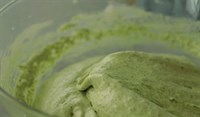 Bước 2 Trộn bột Bánh kem trà xanh matcha