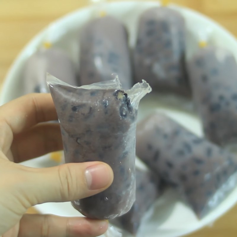 Bước 4 Thành phẩm Kem túi đậu đen