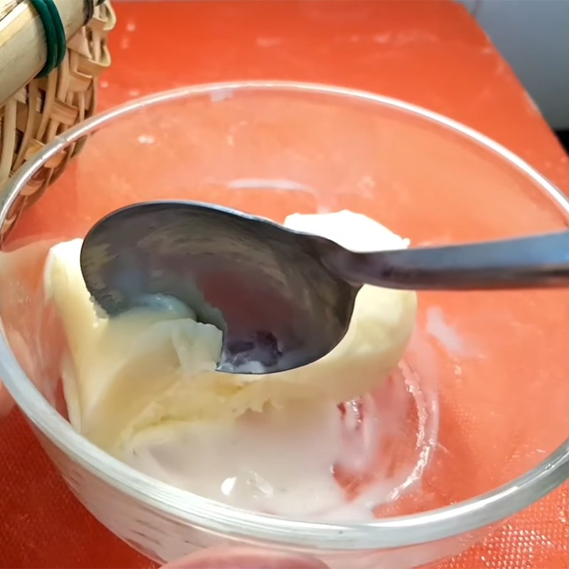 Bước 9 Thành phẩm Sữa chua đào bịch
