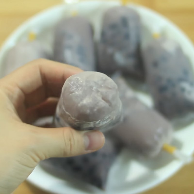 Bước 4 Thành phẩm Kem túi đậu đen