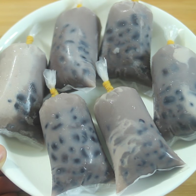 Bước 4 Thành phẩm Kem túi đậu đen