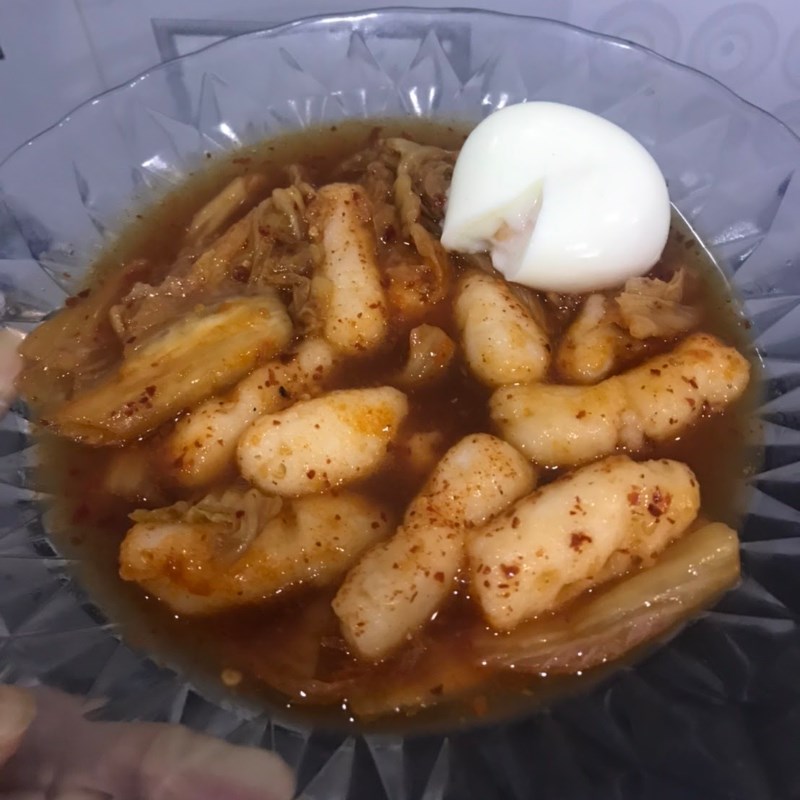 Bước 5 Thành phẩm Bánh gạo tokbokki bằng cơm nguội (công thức được chia sẻ từ người dùng)