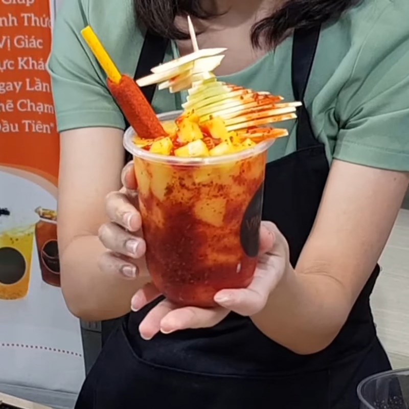 Bước 4 Thành phẩm Sinh tố xoài muối ớt Mexico