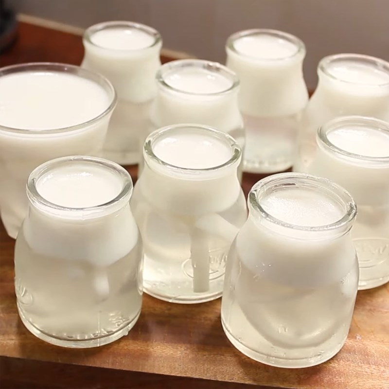 Bước 5 Thành phẩm Rau câu dừa sợi nước cốt dừa
