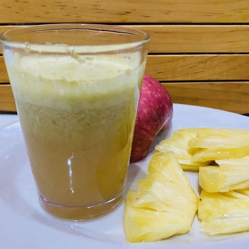 Bước 3 Thành phẩm Nước ép dứa táo