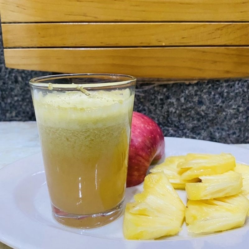 Bước 3 Thành phẩm Nước ép dứa táo