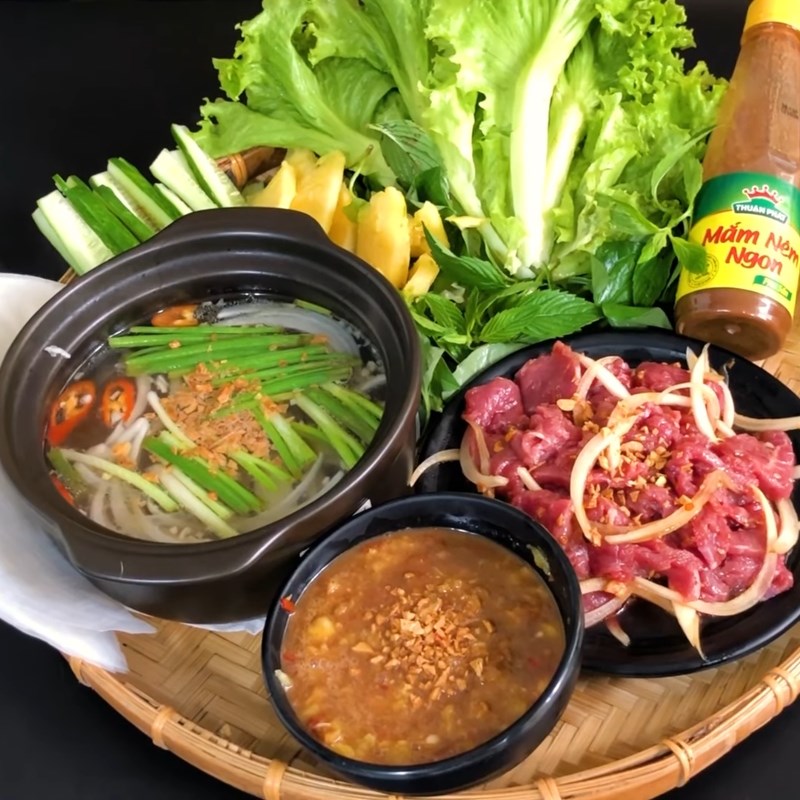 Bước 5 Thành phẩm Bò nhúng me