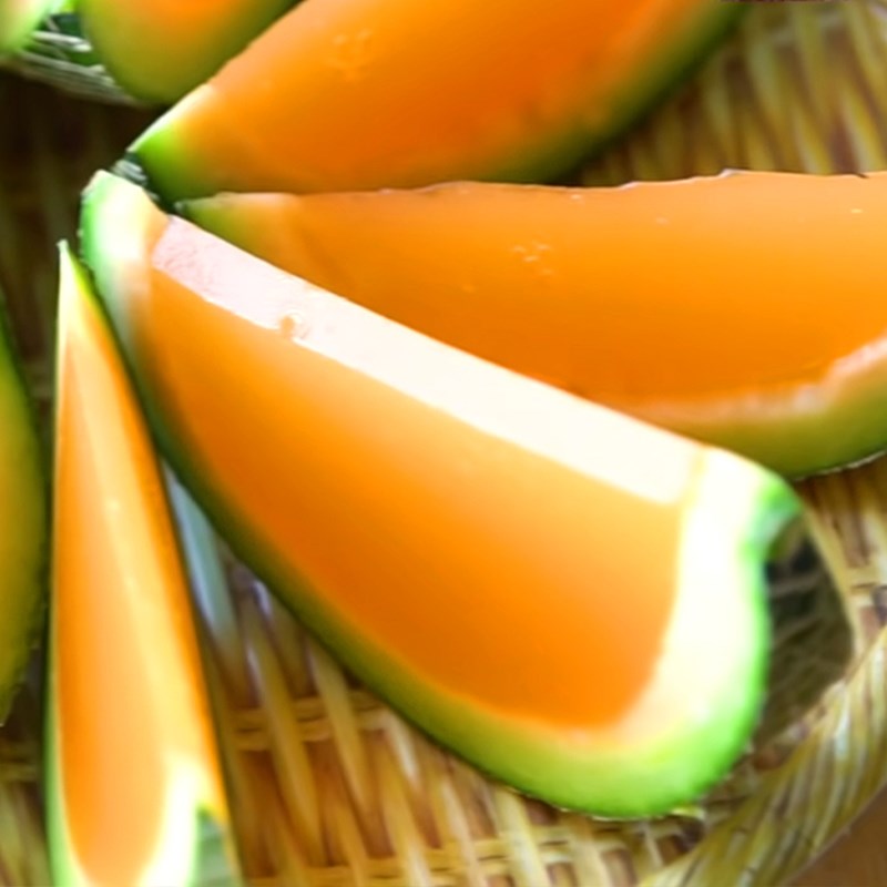 Bước 4 Thành phẩm Thạch dưa lưới