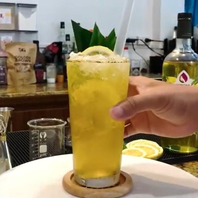Bước 3 Thành phẩm Trà chanh nha đam