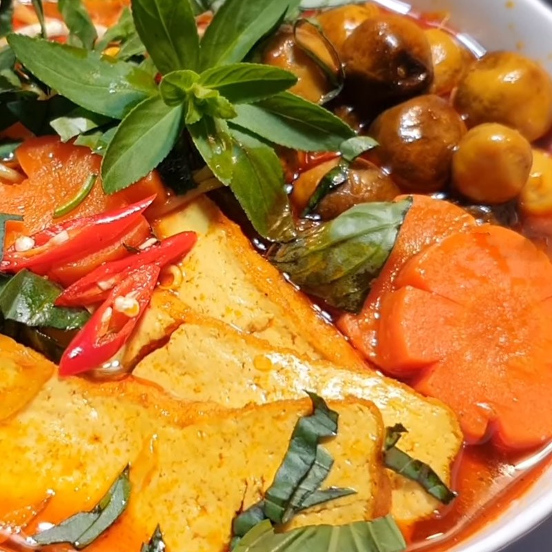 Bước 7 Thành phẩm Hủ tiếu bò kho chay