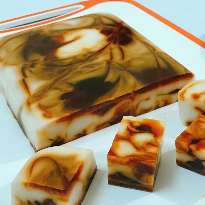 Bước 5 Thành phẩm Rau câu trà sữa