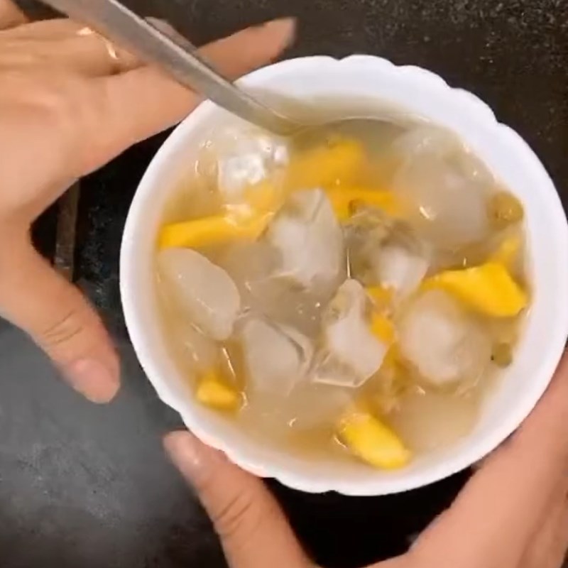 Bước 3 Thành phẩm Chè mít đát đậu xanh