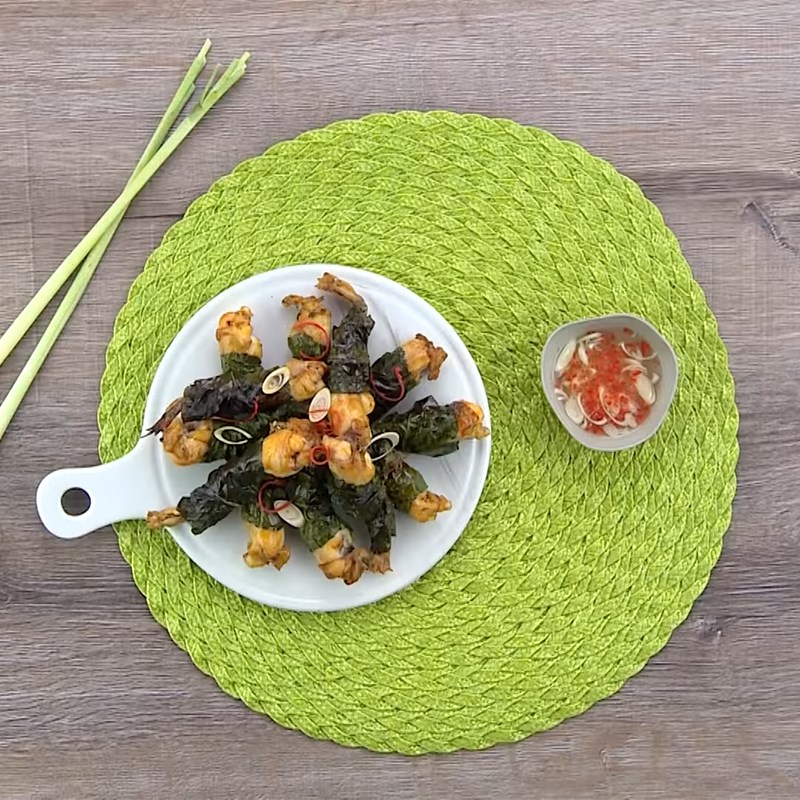 Bước 6 Thành phẩm Ếch nướng lá cách