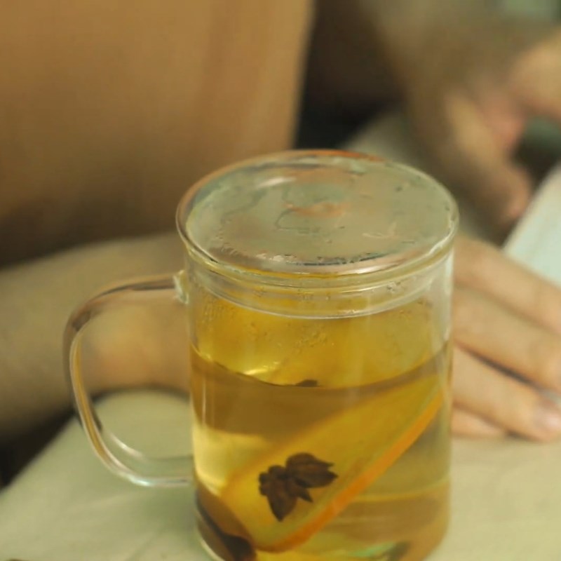 Bước 4 Thành phẩm Trà cam quế