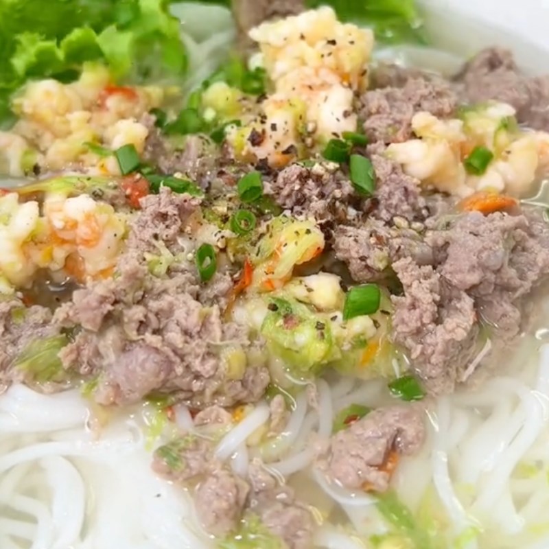 Bước 5 Thành phẩm Bún nước lèo (Công thức được chia sẻ bởi Tiktok Cách Nấu Ngon cùng Cách Nấu Ngon)