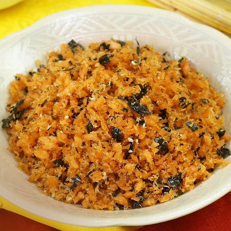 Bước 6 Thành phẩm Ruốc cá hồi rong biển