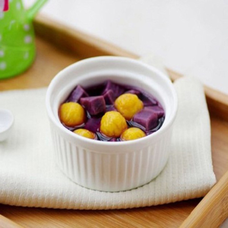 Bước 4 Thành phẩm Chè bí đỏ khoai lang