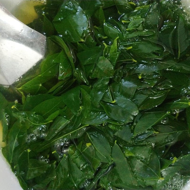 Bước 3 Thành phẩm Canh rau ngót chay