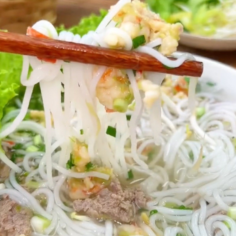 Bước 5 Thành phẩm Bún nước lèo (Công thức được chia sẻ bởi Tiktok Cách Nấu Ngon cùng Cách Nấu Ngon)