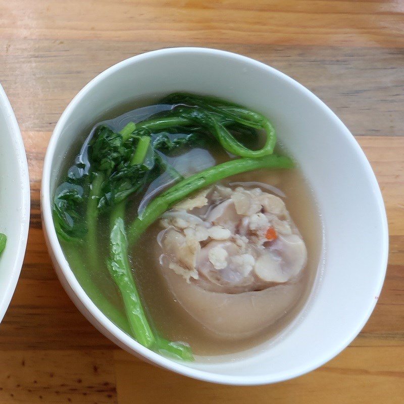 Bước 4 Thành phẩm Chân giò hầm thuốc bắc