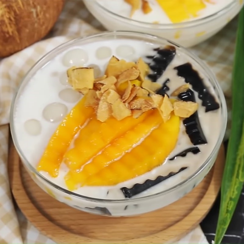 Bước 5 Thành phẩm Chè xoài trân châu