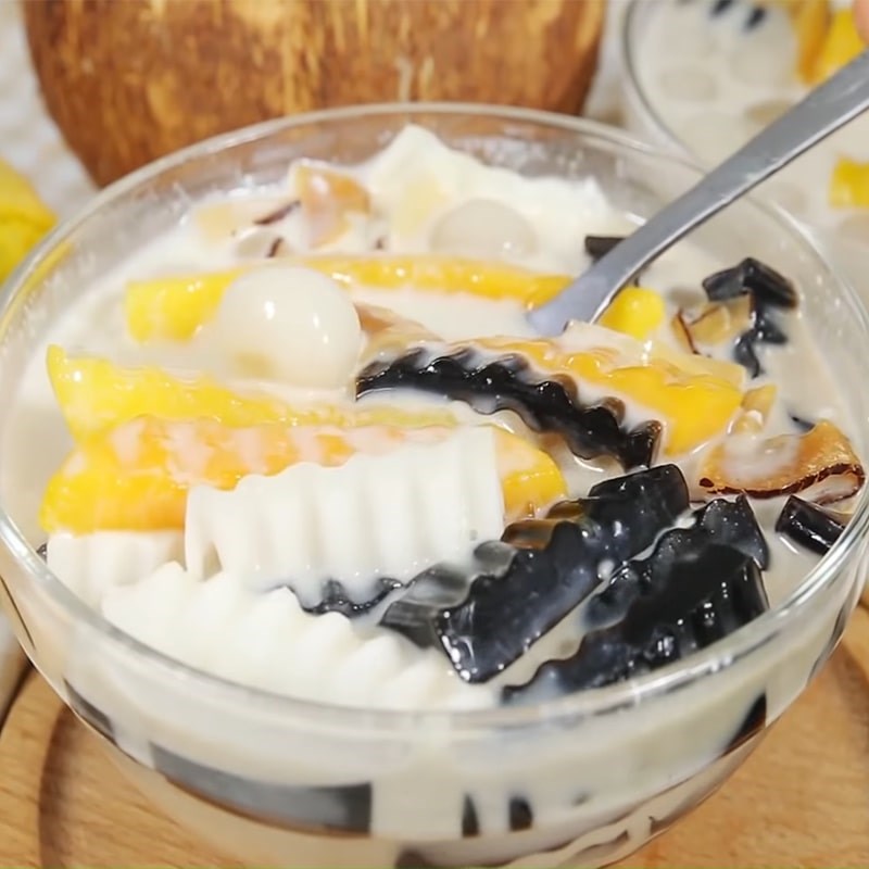Bước 5 Thành phẩm Chè xoài trân châu