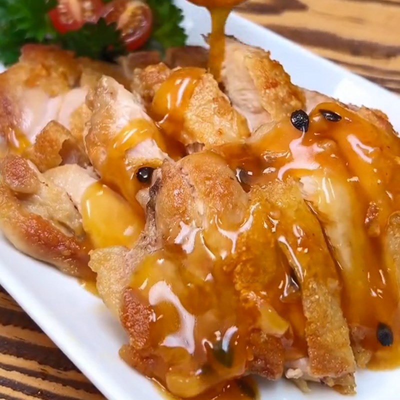 Bước 4 Thành phẩm Gà sốt chanh dây (Công thức được chia sẻ từ TikTok Cách Nấu Ngon cùng Cách Nấu Ngon)