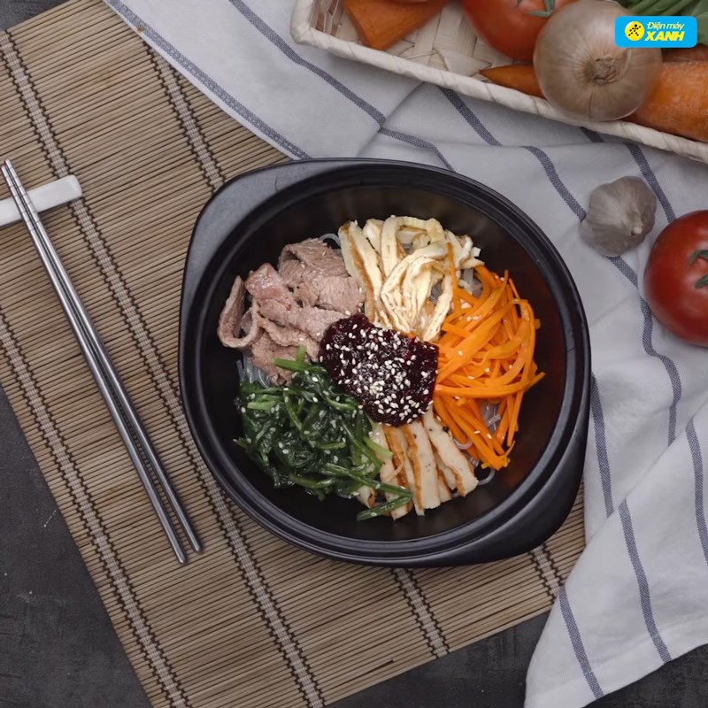 Bước 6 Thành phẩm Miến trộn Hàn Quốc