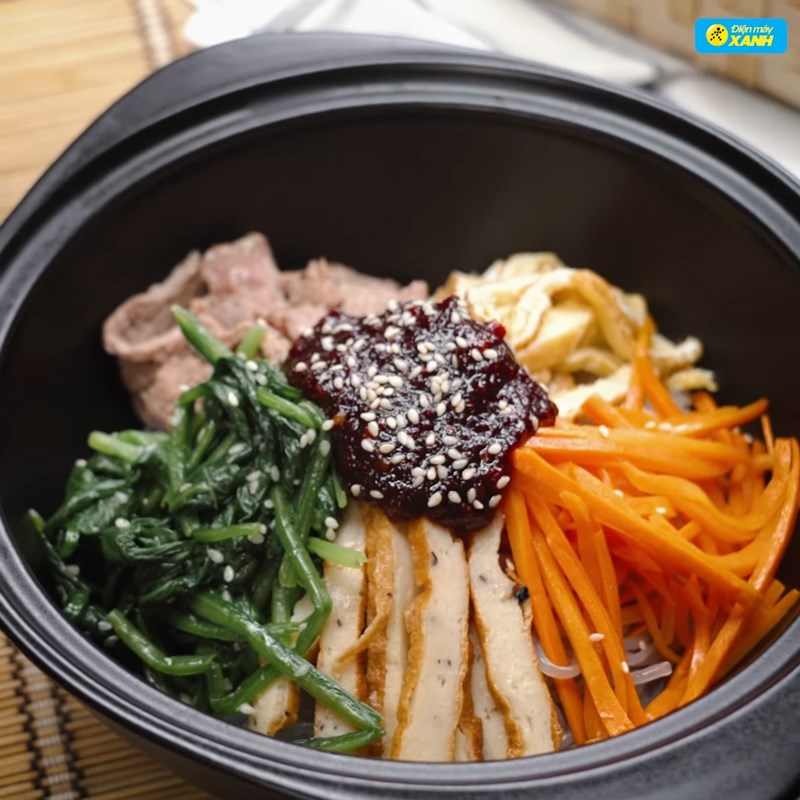 Bước 6 Thành phẩm Miến trộn Hàn Quốc