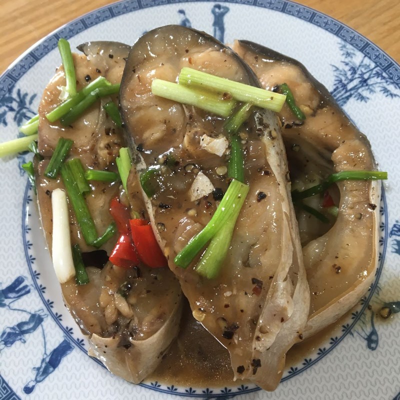 Bước 3 Thành phẩm Cá basa kho tiêu