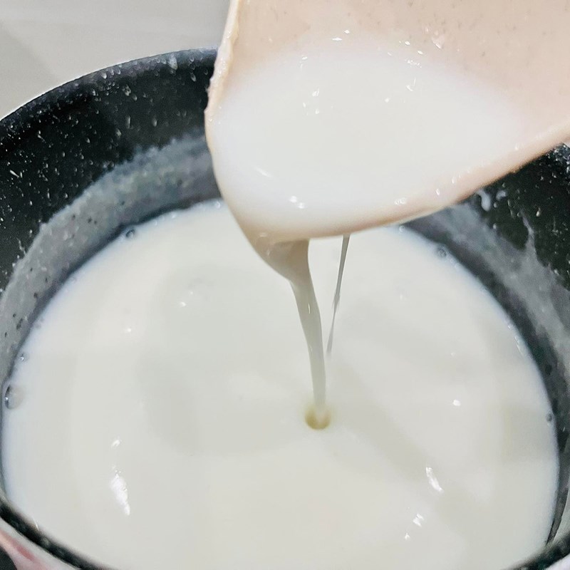 Bước 4 Đun hỗn hợp hạt điều và yến mạch Sữa hạt điều matcha (công thức được chia sẻ từ người dùng)