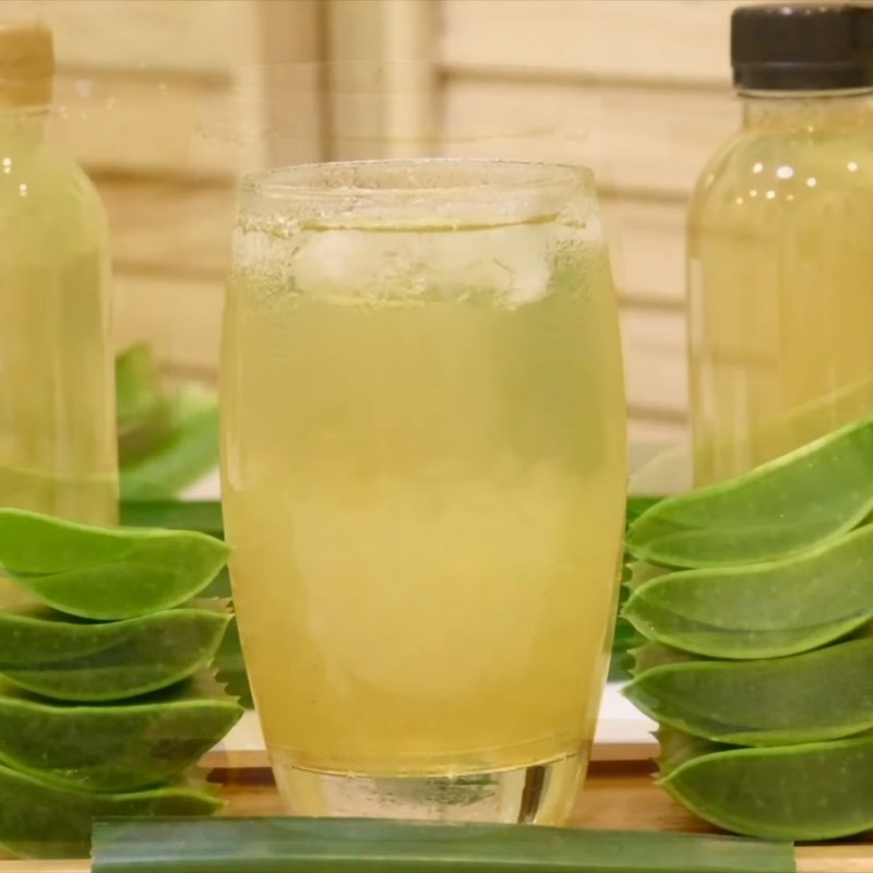 Bước 3 Thành phẩm Nước nha đam mật ong nấu
