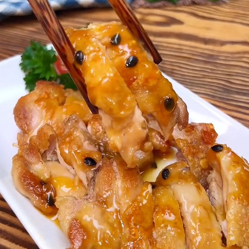 Bước 4 Thành phẩm Gà sốt chanh dây (Công thức được chia sẻ từ TikTok Cách Nấu Ngon cùng Cách Nấu Ngon)