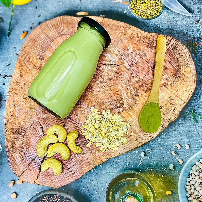 Bước 6 Thành phẩm Sữa hạt điều matcha (công thức được chia sẻ từ người dùng)