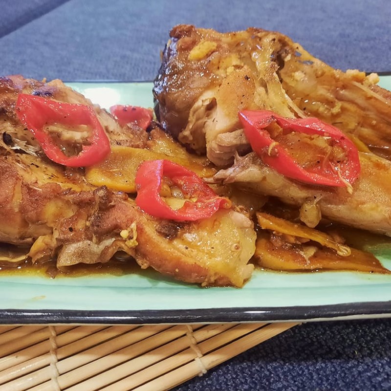 Bước 4 Thành phẩm Cá chép kho gừng sả