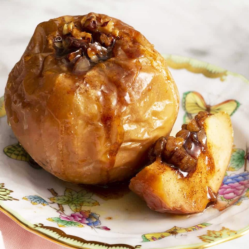 Bước 4 Thành phẩm Táo nướng caramel