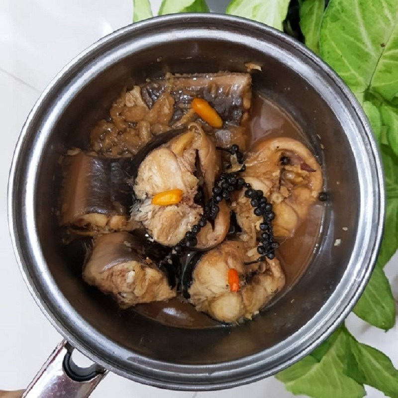 Bước 4 Thành phẩm Cá trê kho gừng