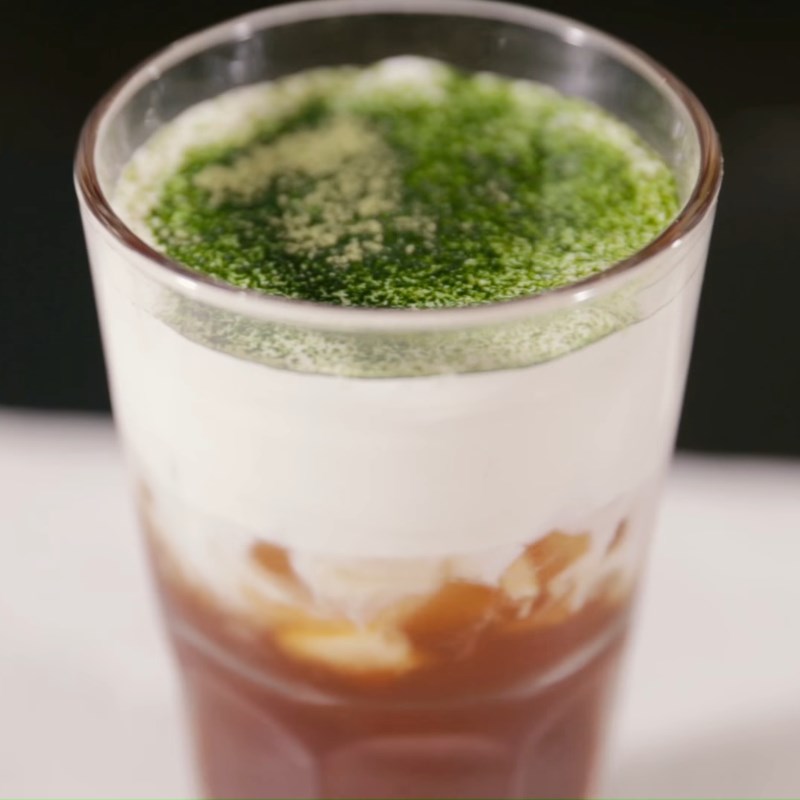 Bước 4 Thành phẩm Trà đen macchiato