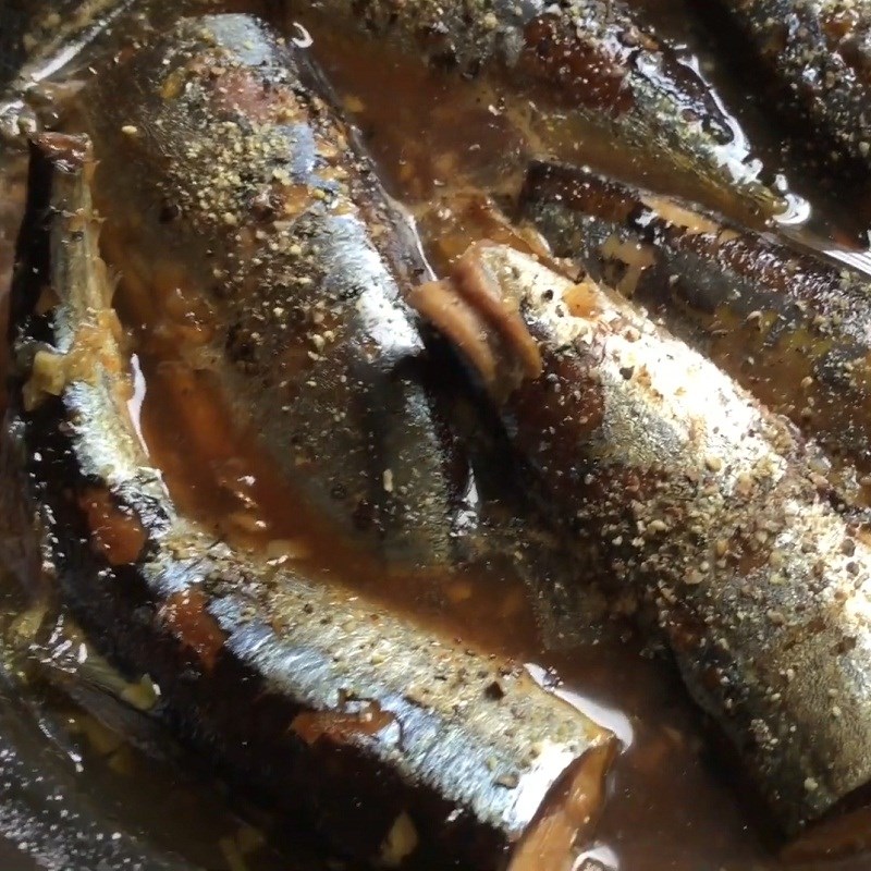 Bước 4 Thành phẩm Cá thu Nhật kho tiêu