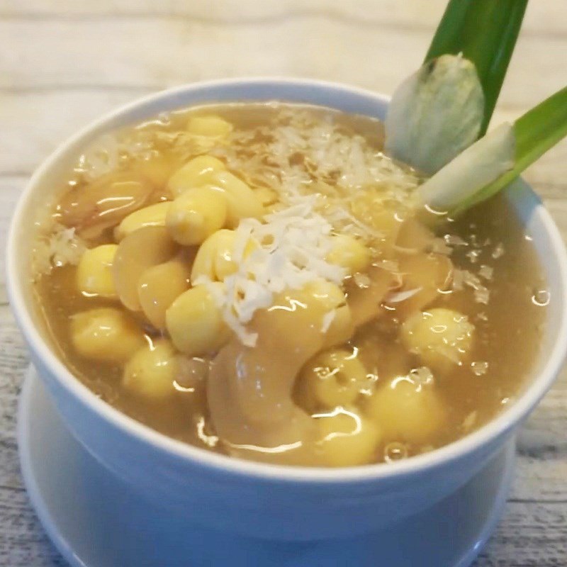Bước 5 Thành phẩm Chè đậu ngự hạt sen