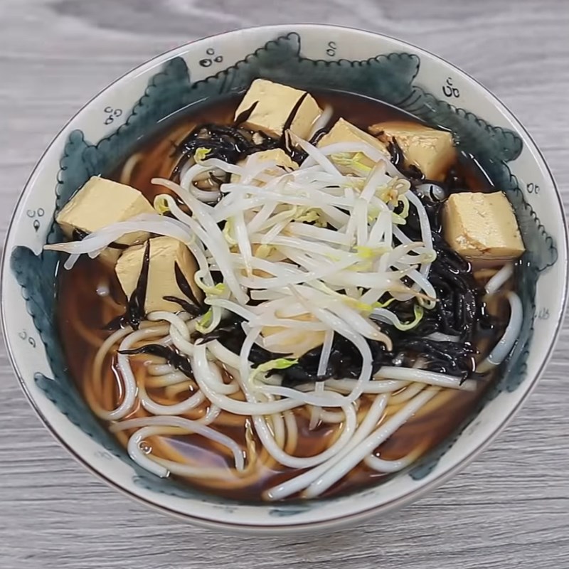 Bước 5 Thành phẩm Mì Udon rong biển