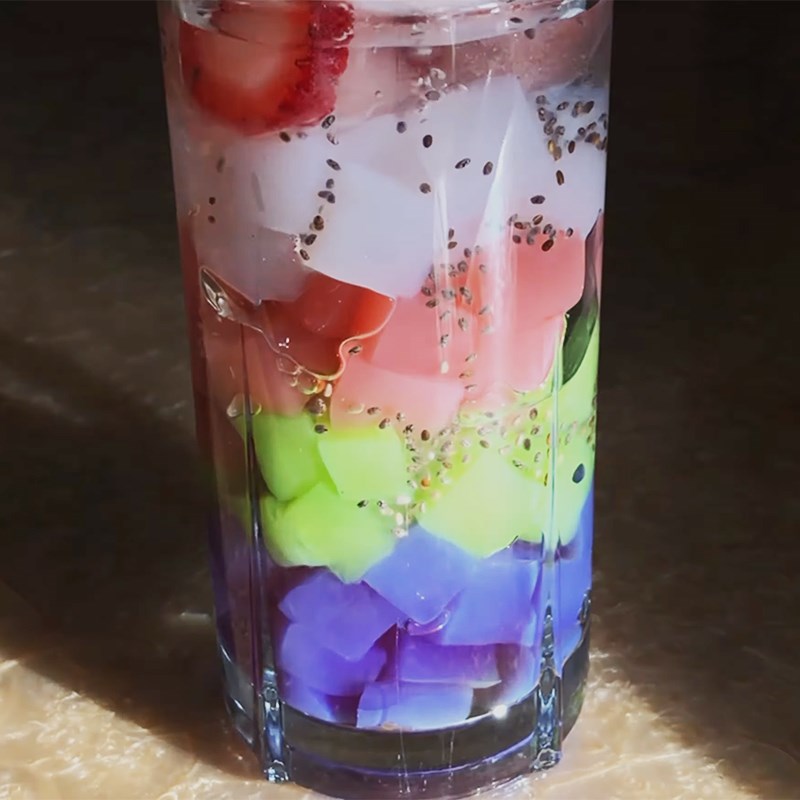 Bước 7 Thành phẩm Thạch dừa thô