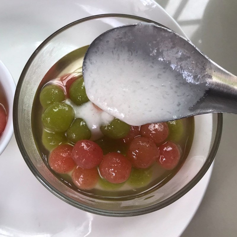 Bước 6 Thành phẩm Chè khoai mì viên