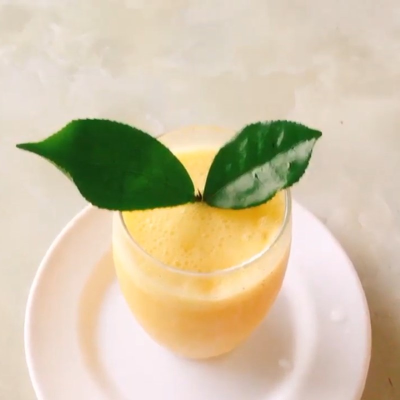 Bước 3 Thành phẩm Sinh tố dứa (thơm) sữa chua