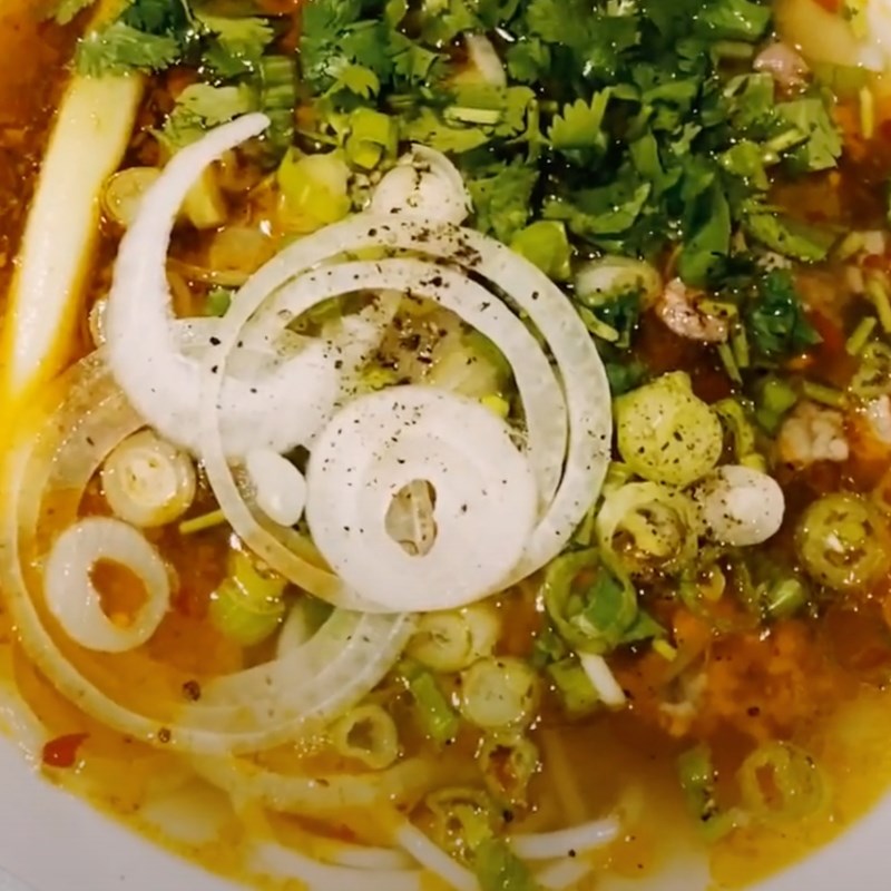 Bước 5 Thành phẩm Bún sườn bò