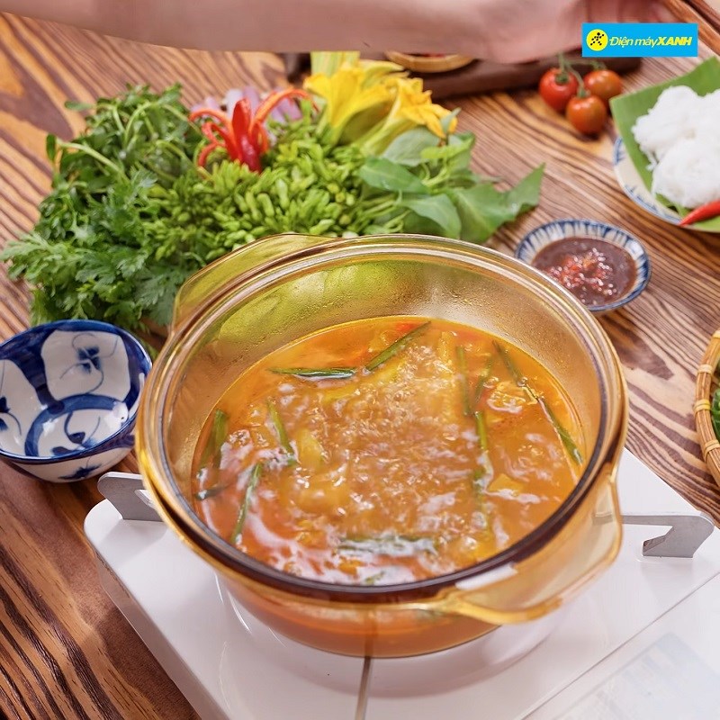 Bước 4 Thành phẩm Lẩu bò mắm ruốc