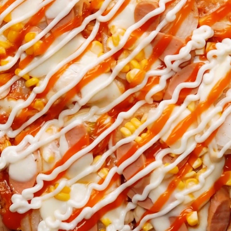 Bước 5 Thành phẩm Pizza mì gói