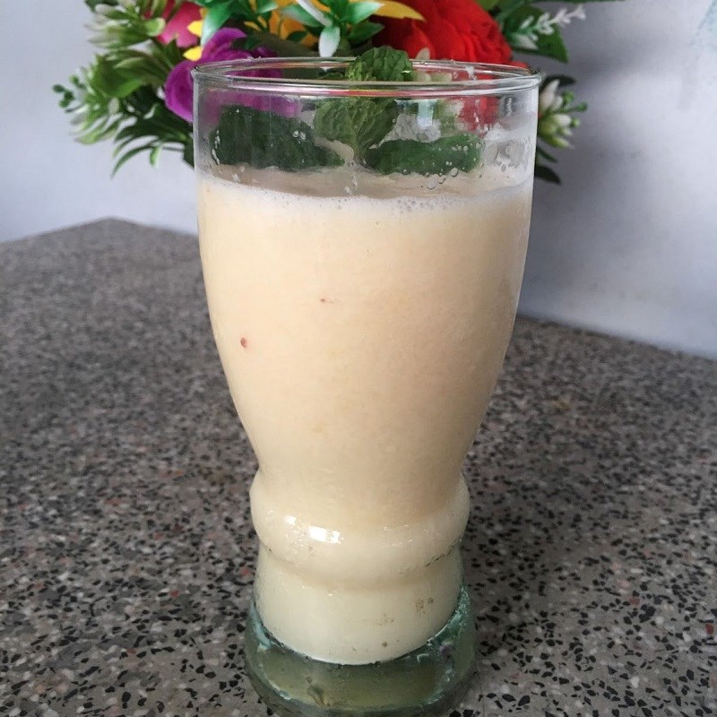 Bước 3 Thành phẩm Sinh tố táo sữa chua